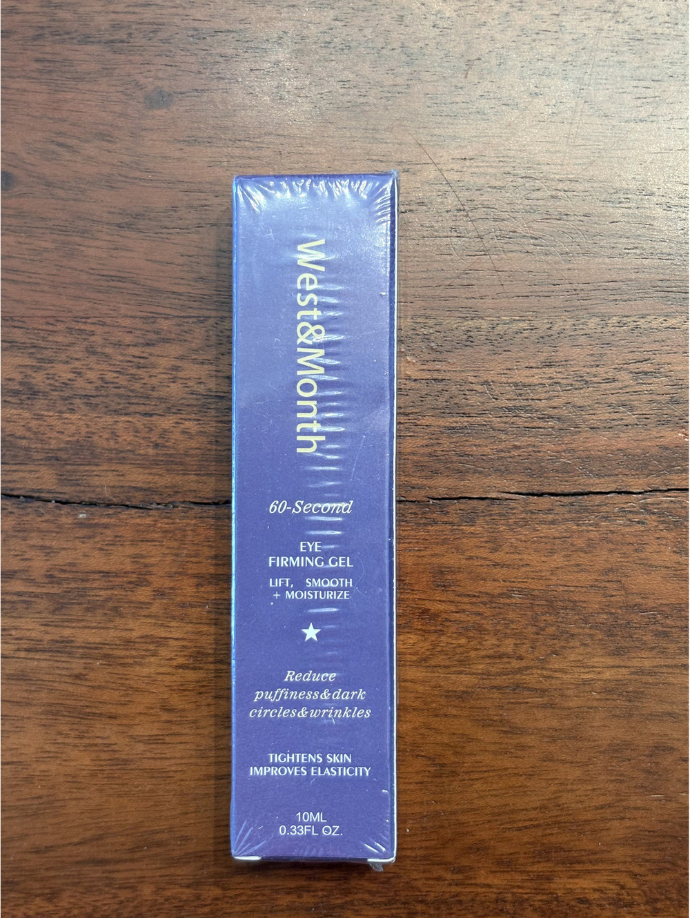 West & Month 60 Seconds Eye Firming Gel. NEW!